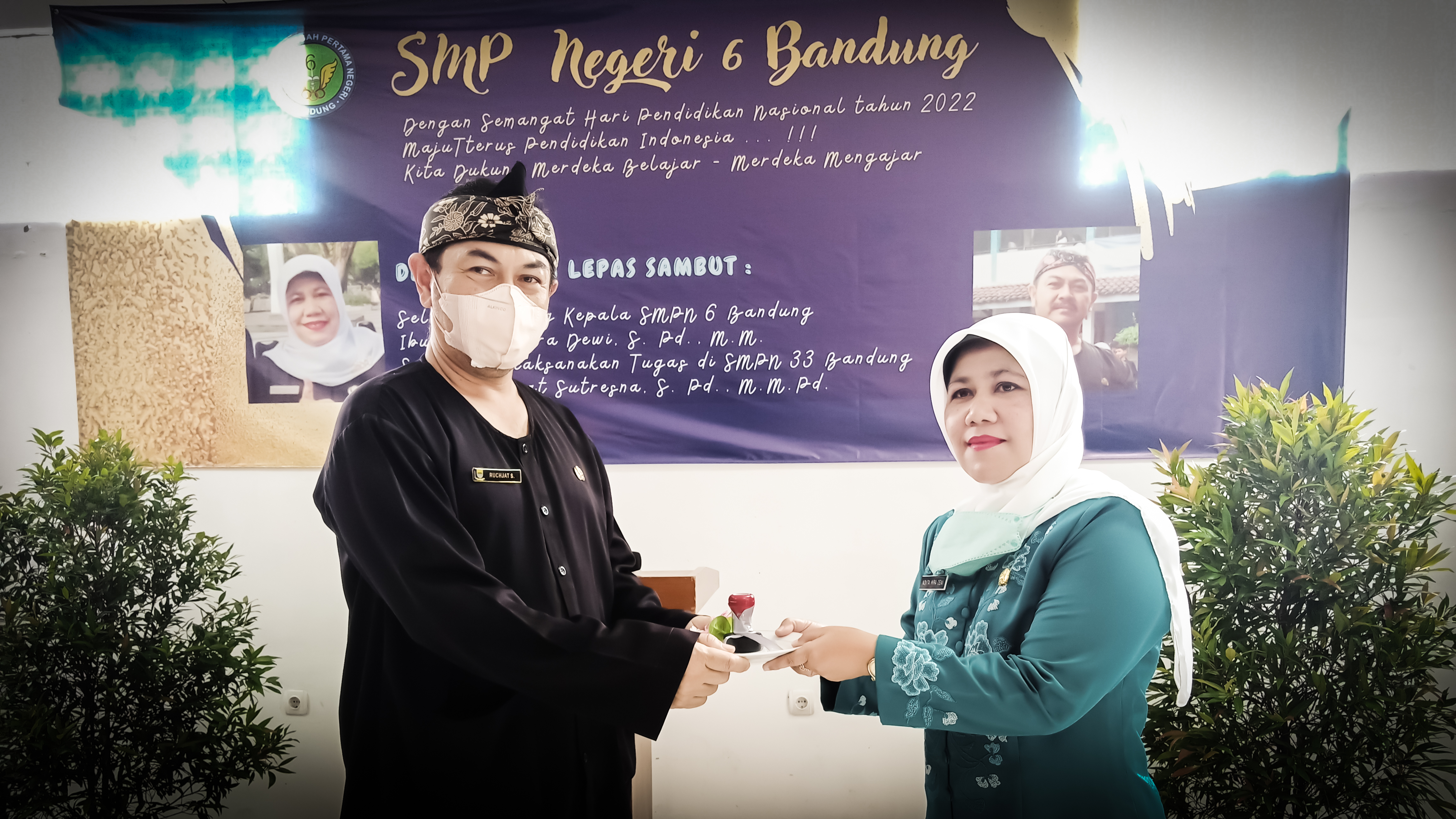 Sertijab Kepala SMP Negeri 6 Bandung | Novita Mira Dewi, S.Pd.,M.M.