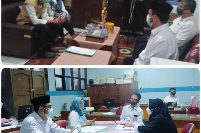 Verifikasi Kesiapan Pelaksanaan PTMT di SMPN 6 Bandung